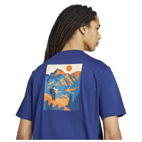 Adidas Ανδρική κοντομάνικη μπλούζα Doodle Hunt Hike Graphic Tee
